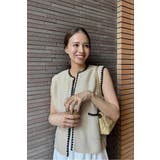 ハマグリステッチニットベスト 88-004375 | BONJOUR SAGAN | 詳細画像33 