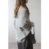 アルパカタッチオフショルニット 88-004381 | BONJOUR SAGAN | 詳細画像2 