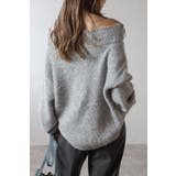 アルパカタッチオフショルニット 88-004381 | BONJOUR SAGAN | 詳細画像4 