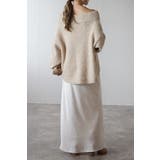 アルパカタッチオフショルニット 88-004381 | BONJOUR SAGAN | 詳細画像16 