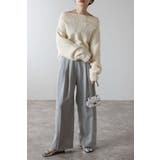 アルパカタッチオフショルニット 88-004381 | BONJOUR SAGAN | 詳細画像17 