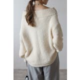 アルパカタッチオフショルニット 88-004381 | BONJOUR SAGAN | 詳細画像21 