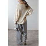 アルパカタッチオフショルニット 88-004381 | BONJOUR SAGAN | 詳細画像22 