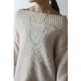 アルパカタッチオフショルニット 88-004381 | BONJOUR SAGAN | 詳細画像23 