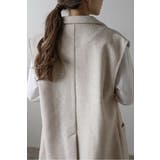 ウールタッチダブルボタンベスト 88-004382 | BONJOUR SAGAN | 詳細画像8 