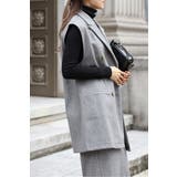 ウールタッチダブルボタンベスト 88-004382 | BONJOUR SAGAN | 詳細画像11 