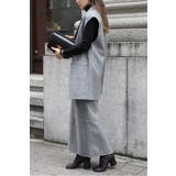 ウールタッチダブルボタンベスト 88-004382 | BONJOUR SAGAN | 詳細画像14 