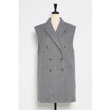 ウールタッチダブルボタンベスト 88-004382 | BONJOUR SAGAN | 詳細画像21 