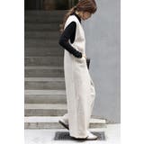 ウールタッチVネックオールインワン 88-004385 | BONJOUR SAGAN | 詳細画像3 