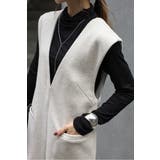 ウールタッチVネックオールインワン 88-004385 | BONJOUR SAGAN | 詳細画像8 