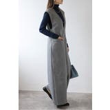 ウールタッチVネックオールインワン 88-004385 | BONJOUR SAGAN | 詳細画像12 