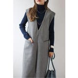 ウールタッチVネックオールインワン 88-004385 | BONJOUR SAGAN | 詳細画像14 