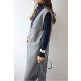 ウールタッチVネックオールインワン 88-004385 | BONJOUR SAGAN | 詳細画像15 