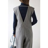 ウールタッチVネックオールインワン 88-004385 | BONJOUR SAGAN | 詳細画像16 