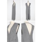 ウールタッチVネックオールインワン 88-004385 | BONJOUR SAGAN | 詳細画像21 