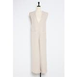 ウールタッチVネックオールインワン 88-004385 | BONJOUR SAGAN | 詳細画像22 