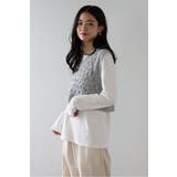 V neck holed | BONJOUR SAGAN | 詳細画像11 