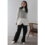 V neck holed | BONJOUR SAGAN | 詳細画像17 