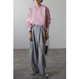 バレルスリーブサイドリブニットプルオーバー 88-004390 | BONJOUR SAGAN | 詳細画像4 