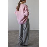 バレルスリーブサイドリブニットプルオーバー 88-004390 | BONJOUR SAGAN | 詳細画像6 