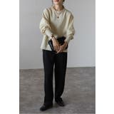 バレルスリーブサイドリブニットプルオーバー 88-004390 | BONJOUR SAGAN | 詳細画像15 