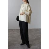 バレルスリーブサイドリブニットプルオーバー 88-004390 | BONJOUR SAGAN | 詳細画像16 