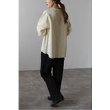 バレルスリーブサイドリブニットプルオーバー 88-004390 | BONJOUR SAGAN | 詳細画像17 