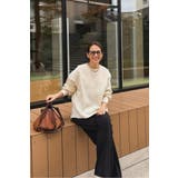 バレルスリーブサイドリブニットプルオーバー 88-004390 | BONJOUR SAGAN | 詳細画像34 