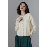 IVORY | ミニポケットニットカーディガン 88-004401 | BONJOUR SAGAN