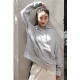 BSバックロゴ刺繍×箔プリントフーディー88-004403 | BONJOUR SAGAN | 詳細画像5 