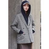 BSバックロゴ刺繍×箔プリントフーディー88-004403 | BONJOUR SAGAN | 詳細画像17 