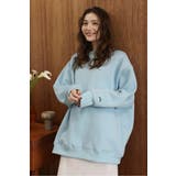 LIGHT-BLUE | sleeve ENC logo | BONJOUR SAGAN