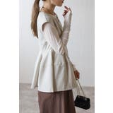 フレンチスリーブペプラムベスト 88-004408 | BONJOUR SAGAN | 詳細画像10 