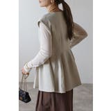 フレンチスリーブペプラムベスト 88-004408 | BONJOUR SAGAN | 詳細画像12 