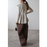 フレンチスリーブペプラムベスト 88-004408 | BONJOUR SAGAN | 詳細画像13 