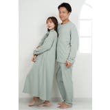 KHAKI-GRAY | 【体温保持・リフレッシュ】極眠スウェットルームウェア 88-004405 | BONJOUR SAGAN