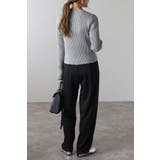 とろみポンチカーブパンツ 88-004413 | BONJOUR SAGAN | 詳細画像5 