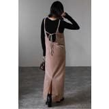 バックリボンベロアキャミワンピース 88-004415 | BONJOUR SAGAN | 詳細画像1 