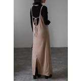 バックリボンベロアキャミワンピース 88-004415 | BONJOUR SAGAN | 詳細画像3 