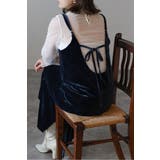 バックリボンベロアキャミワンピース 88-004415 | BONJOUR SAGAN | 詳細画像21 