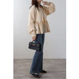 アンチピリング加工裏起毛フロントジップペプラムスウェット 88-004417 | BONJOUR SAGAN | 詳細画像48 