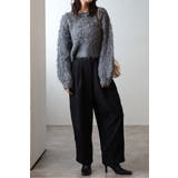 トリプルタックワイドバレルパンツ 88-004420 | BONJOUR SAGAN | 詳細画像3 