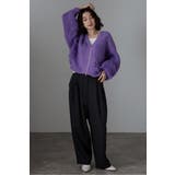 トリプルタックワイドバレルパンツ 88-004420 | BONJOUR SAGAN | 詳細画像8 