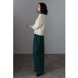 トリプルタックワイドバレルパンツ 88-004420 | BONJOUR SAGAN | 詳細画像18 