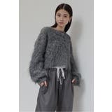 DARK-GRAY | teddybear shaggy cropped | BONJOUR SAGAN