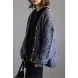 ツイードニットVネックカーディガン 88-004424 | BONJOUR SAGAN | 詳細画像2 