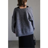 ツイードニットVネックカーディガン 88-004424 | BONJOUR SAGAN | 詳細画像3 