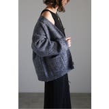 ツイードニットVネックカーディガン 88-004424 | BONJOUR SAGAN | 詳細画像4 