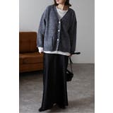 ツイードニットVネックカーディガン 88-004424 | BONJOUR SAGAN | 詳細画像12 