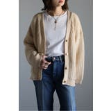 ツイードニットVネックカーディガン 88-004424 | BONJOUR SAGAN | 詳細画像21 